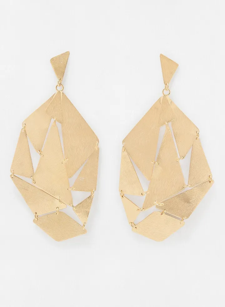 Geometric Statement Earrings