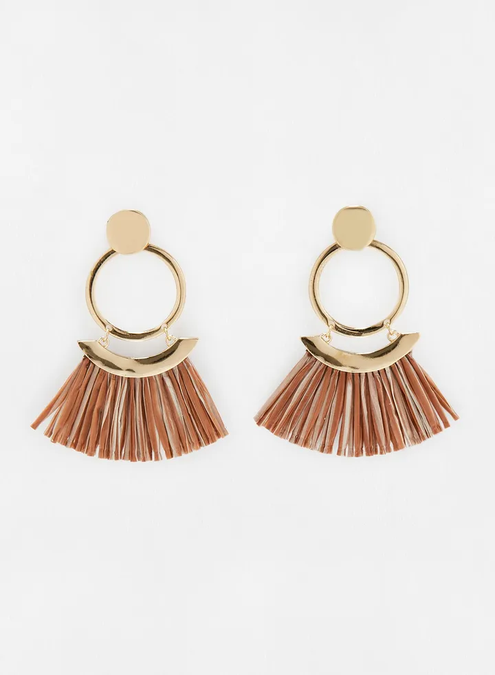 Fringe Dangle Earrings