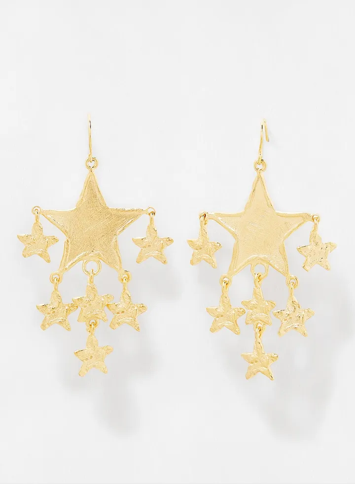 Stars Chandelier Earrings