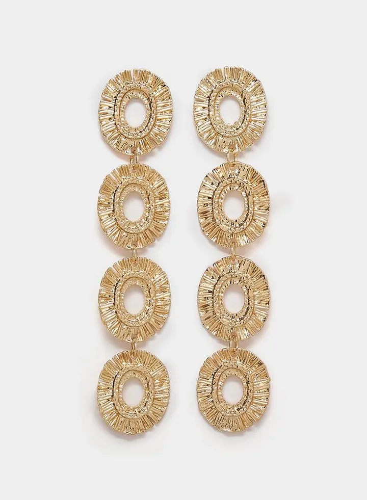 Tiered Drop Earrings