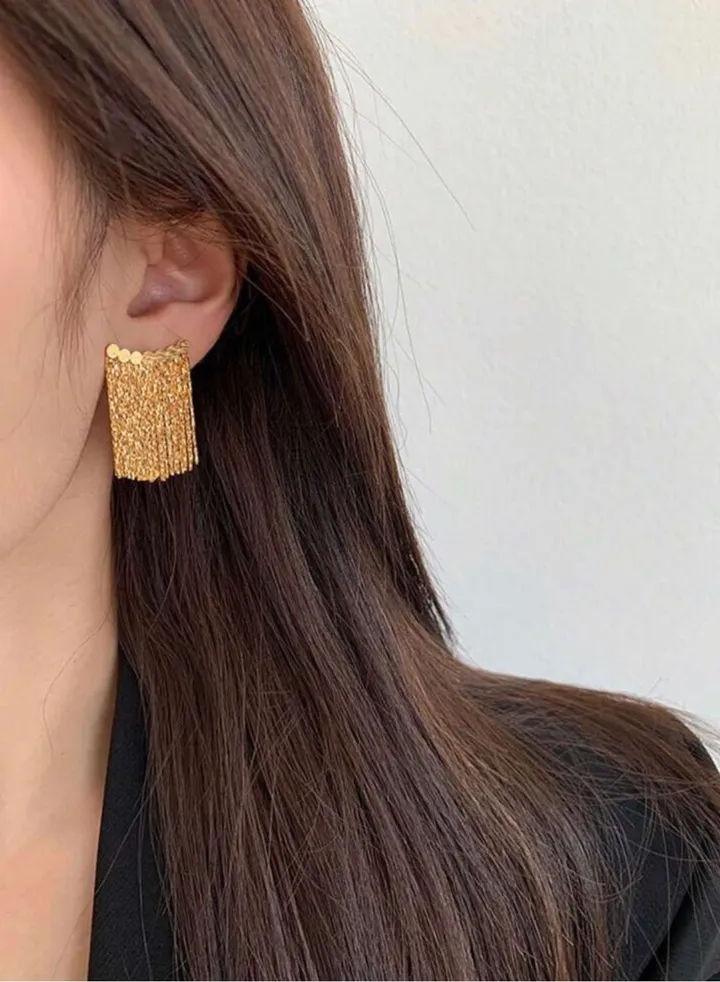 Elegant Gold Plated Earrings