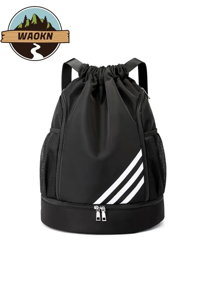 Waterproof Basketball Football Bundle Pocket Pull Rope Backpack Light Folding Travel Sports Easy Backpack Fitness Outdoors