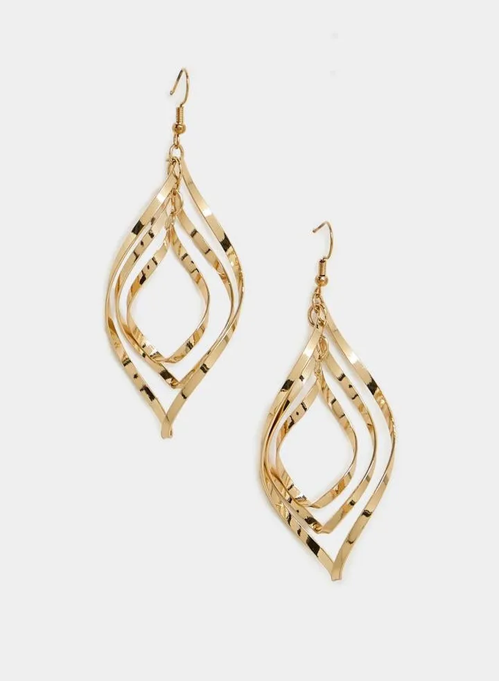Diamond Dangle Earrings