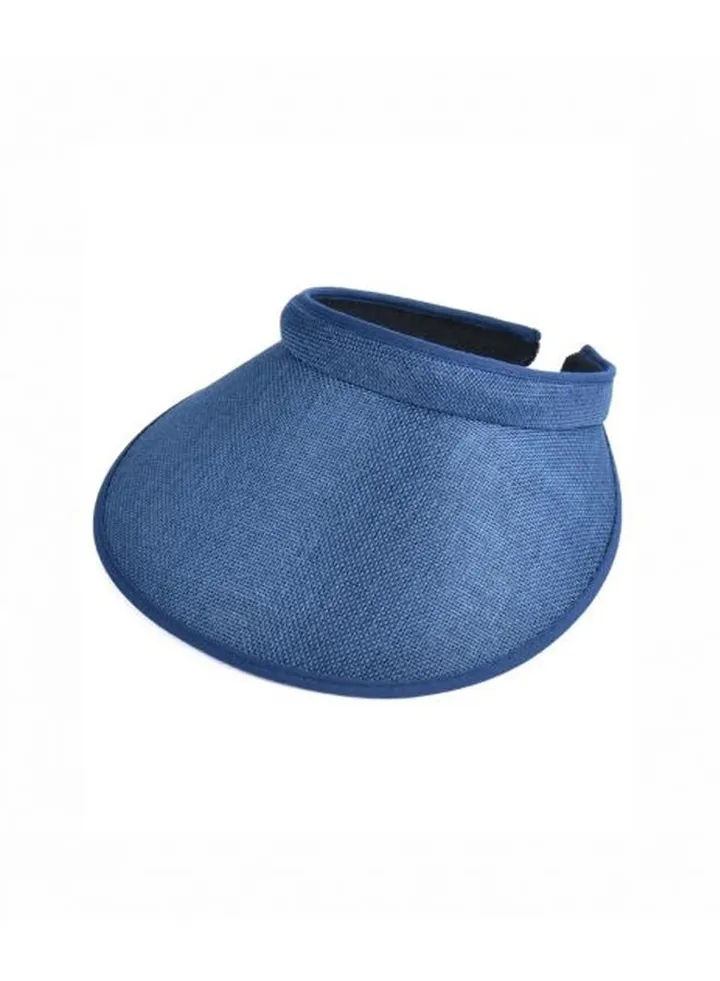 Fabric Sun Hat Blue