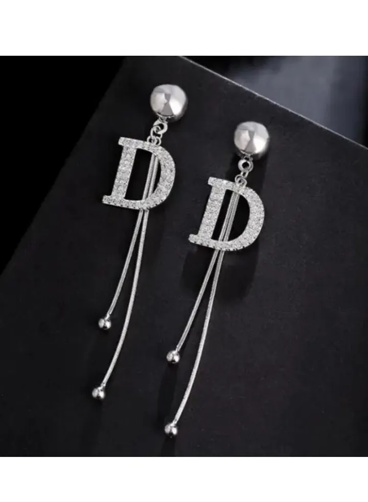 925 Silver Filled Cubic Zirconia Earrings