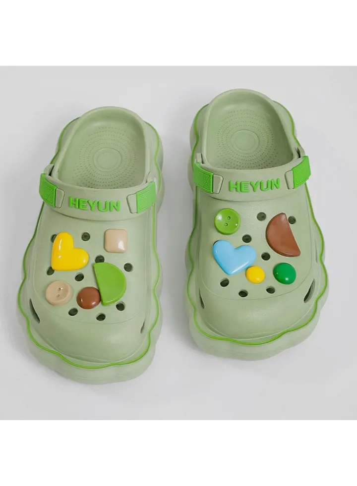 Wear Non Slip Lightweight Perforated Shoes For External Wear