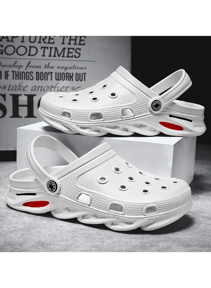 Wear Non Slip Lightweight Perforated Shoes For External Wear