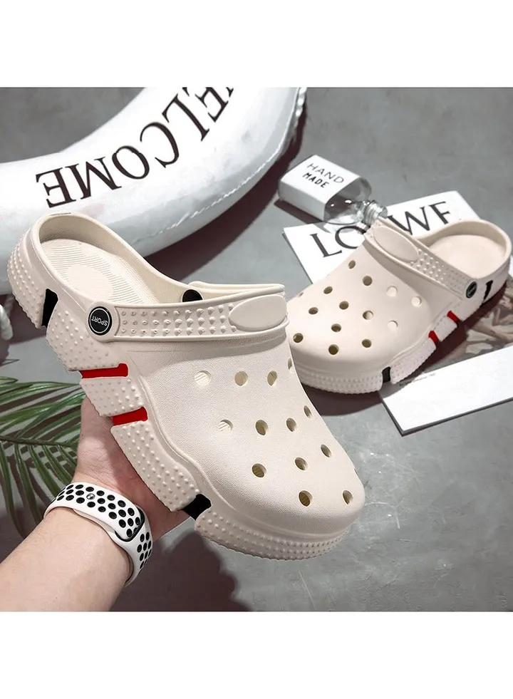 Wear Non Slip Lightweight Perforated Shoes For External Wear
