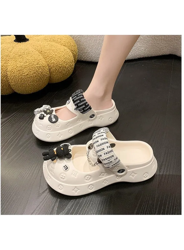 Wear Non Slip Lightweight Perforated Shoes For External Wear