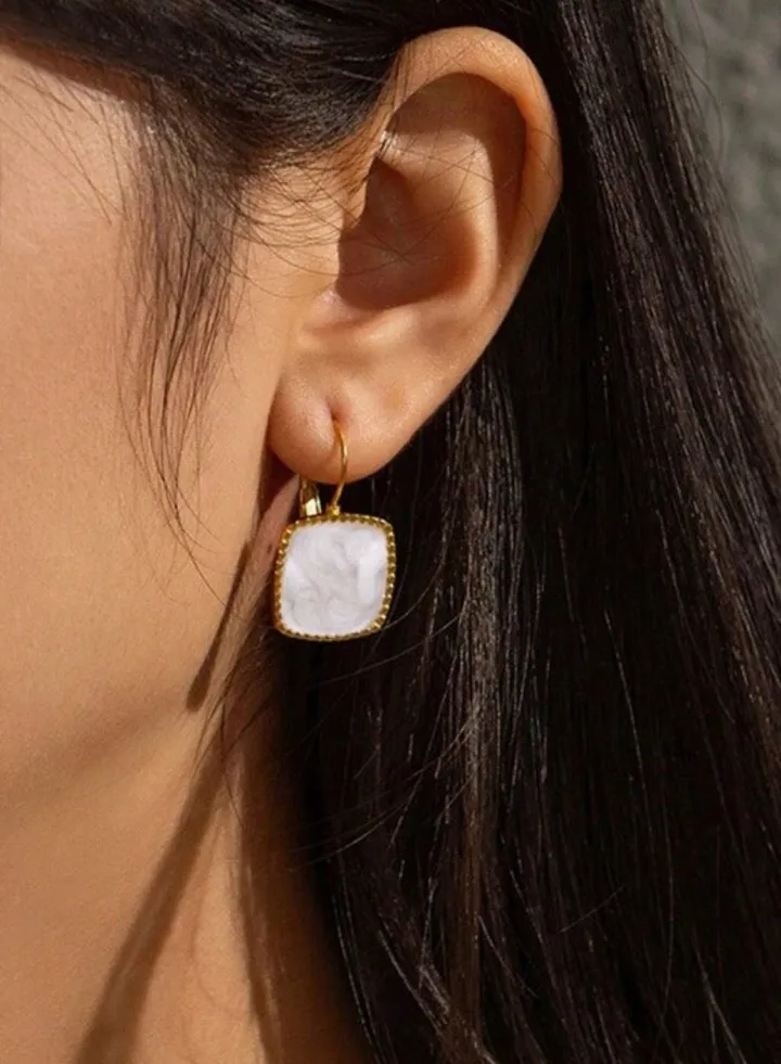 Luxury & Elegant 18k Gold Plated Earrings For Women