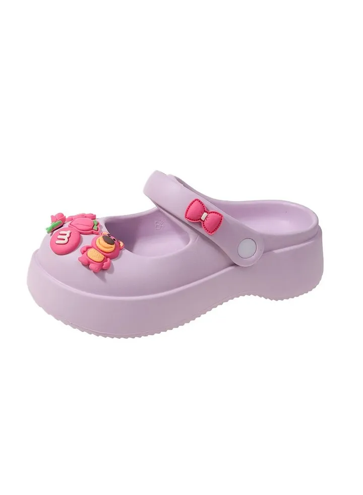 New Platform Cute Women's Slippers Height-Raising Beach Shoes