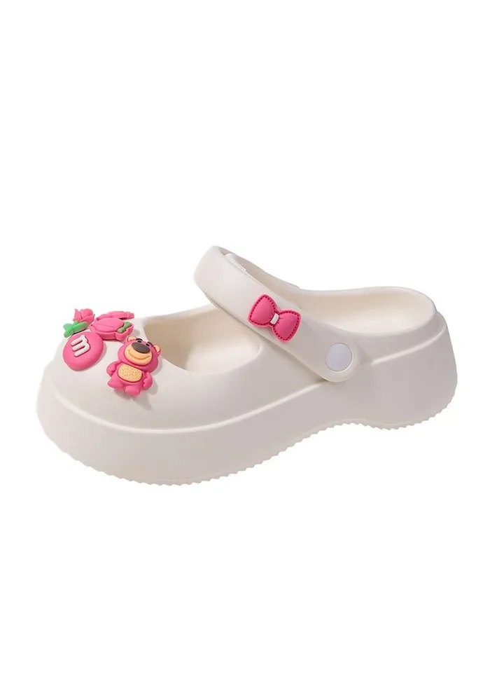 New Platform Cute Women's Slippers Height-Raising Beach Shoes