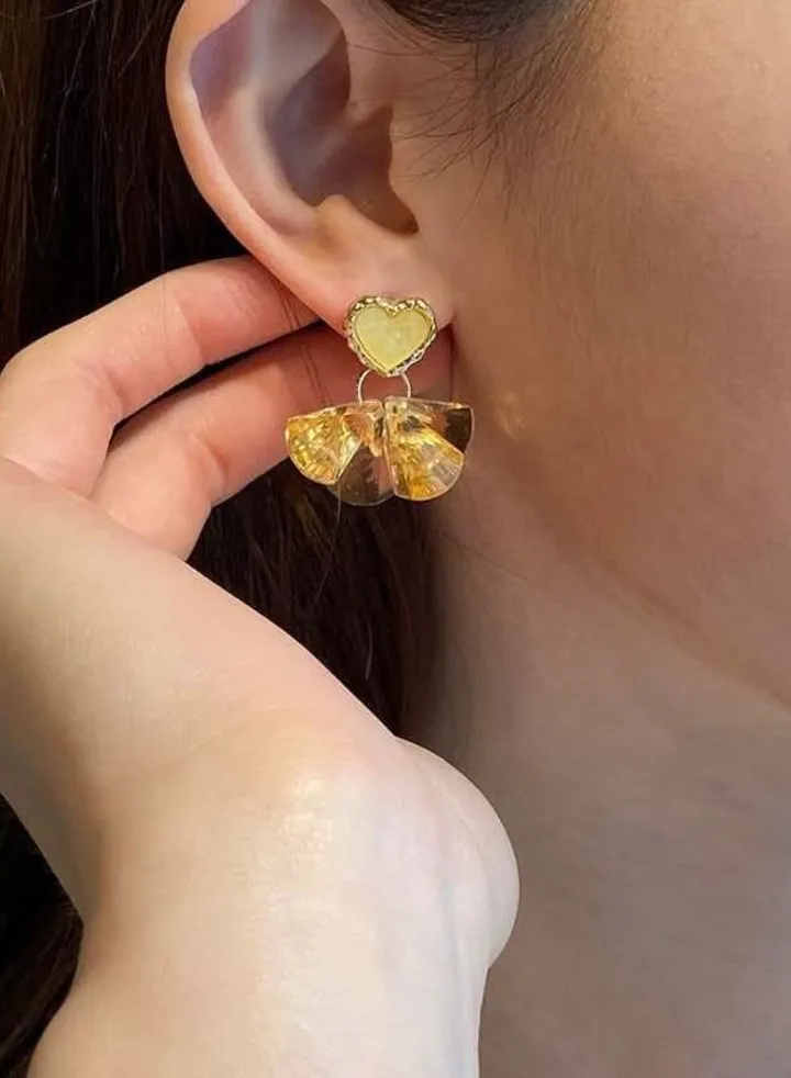Resin Drop Earrings