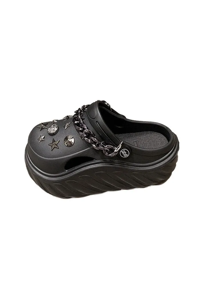 Wear Non Slip Lightweight Perforated Shoes For External Wear