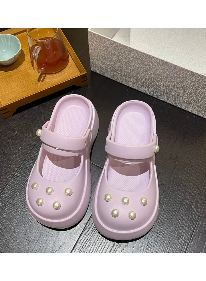 Wear Non Slip Lightweight Perforated Shoes For External Wear