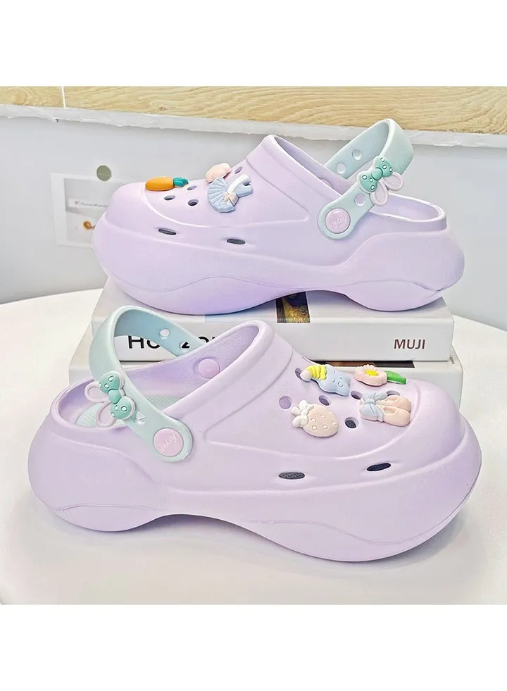 Wear Non Slip Lightweight Perforated Shoes For External Wear