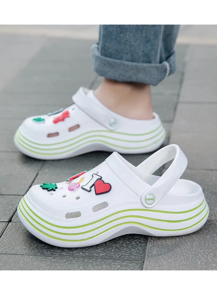 Wear Non Slip Lightweight Perforated Shoes For External Wear