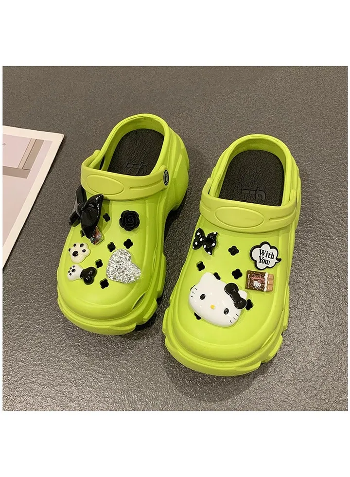 Wear Non Slip Lightweight Perforated Shoes For External Wear