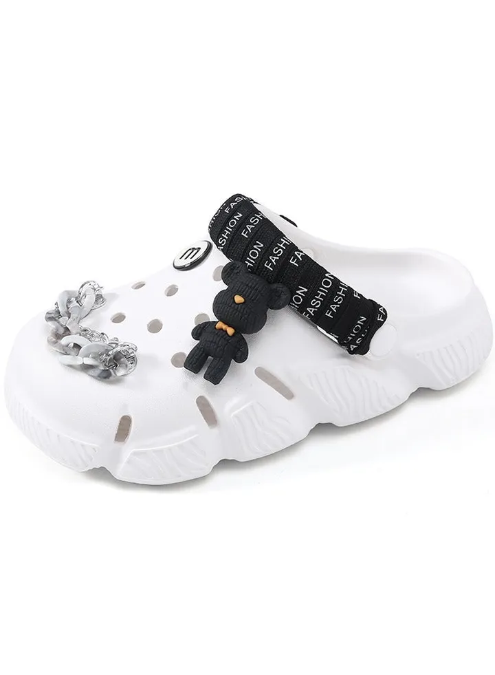 Wear Non Slip Lightweight Perforated Shoes For External Wear