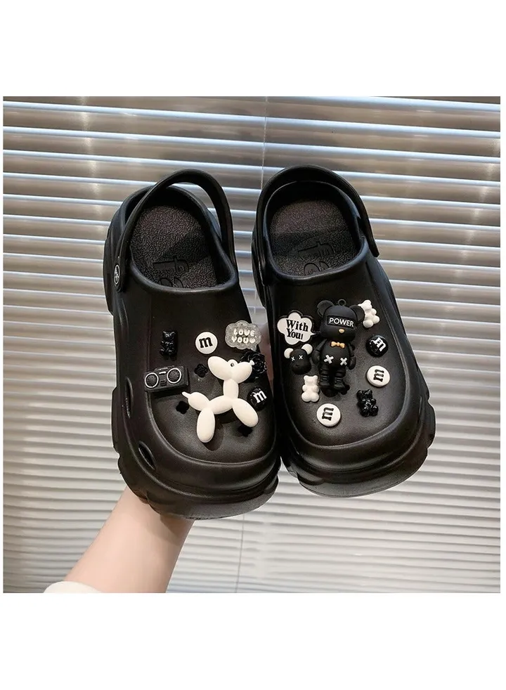 Wear Non Slip Lightweight Perforated Shoes For External Wear
