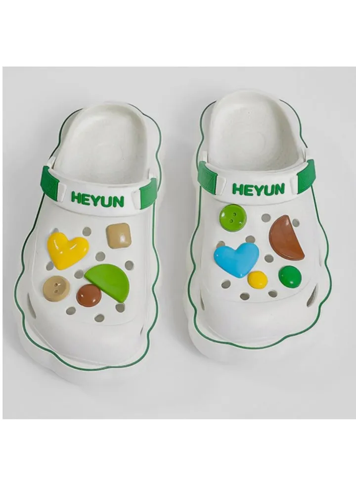 Wear Non Slip Lightweight Perforated Shoes For External Wear
