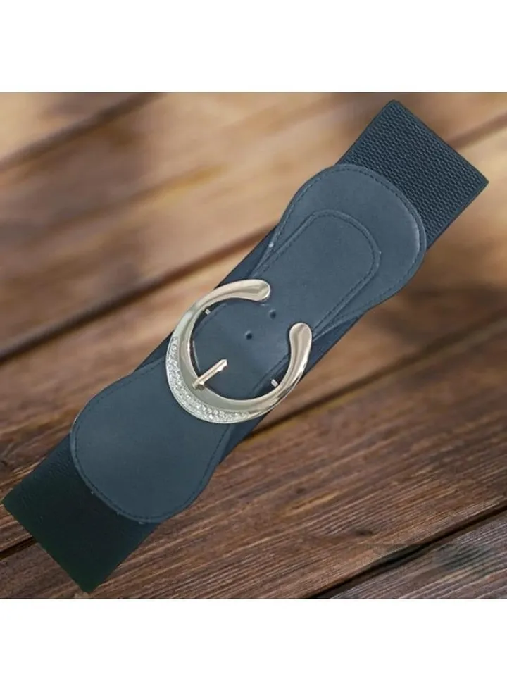 Belt Woman Wide Leather Elegant Design that Adds a Touch of Elegance to your Look