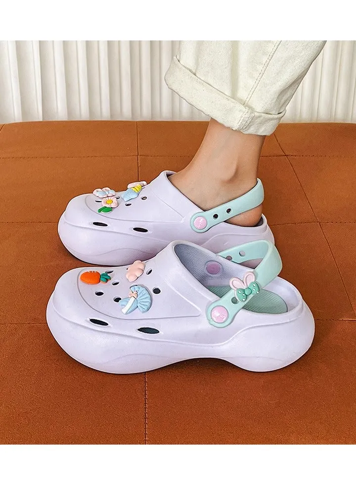 Wear Non Slip Lightweight Perforated Shoes For External Wear