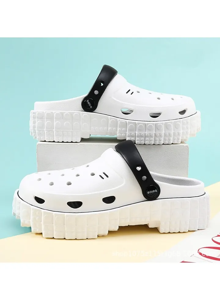 Wear Non Slip Lightweight Perforated Shoes For External Wear