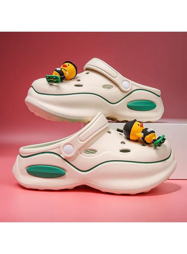 Wear Non Slip Lightweight Perforated Shoes For External Wear