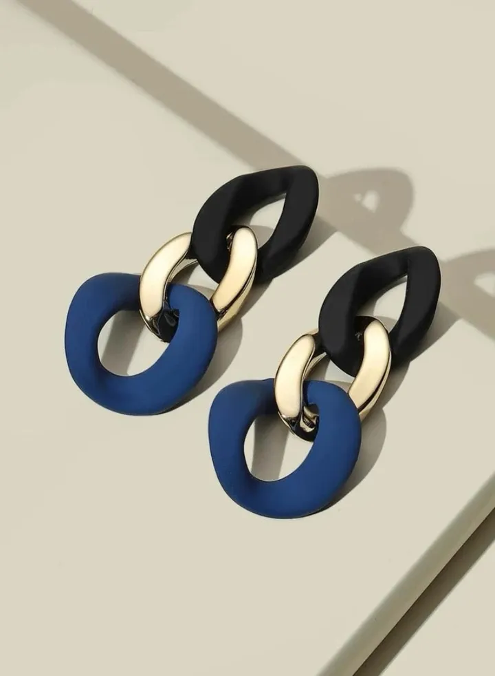 18k Gold Plated Stainless Steel Earring For Women