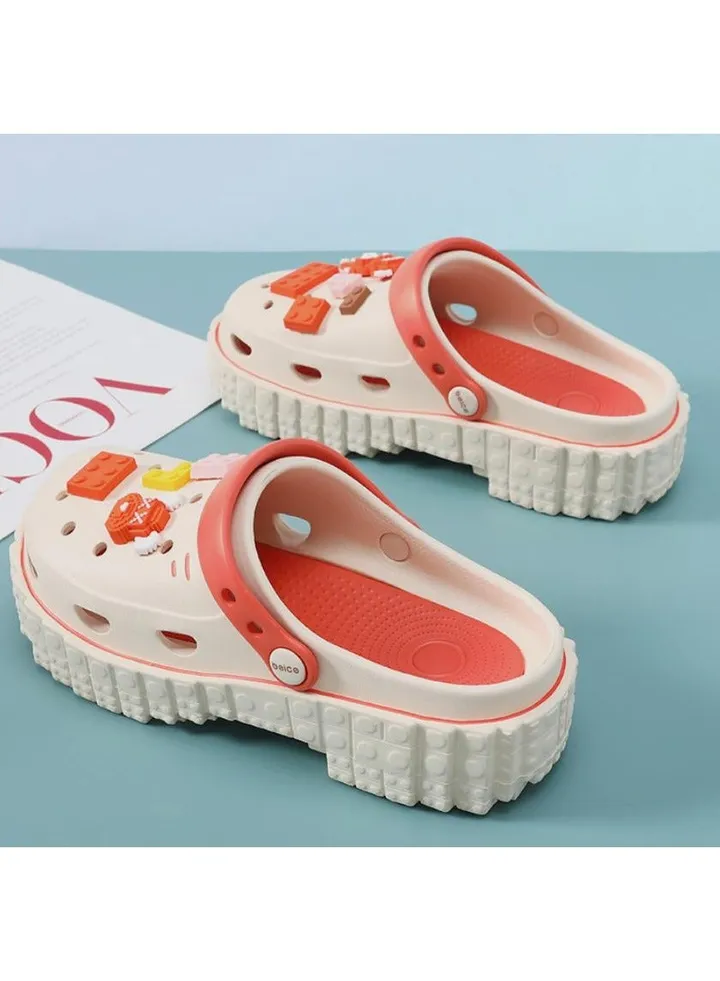 Wear Non Slip Lightweight Perforated Shoes For External Wear