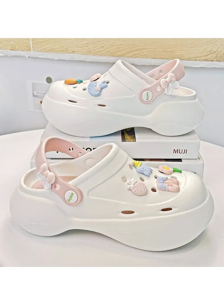 Wear Non Slip Lightweight Perforated Shoes For External Wear