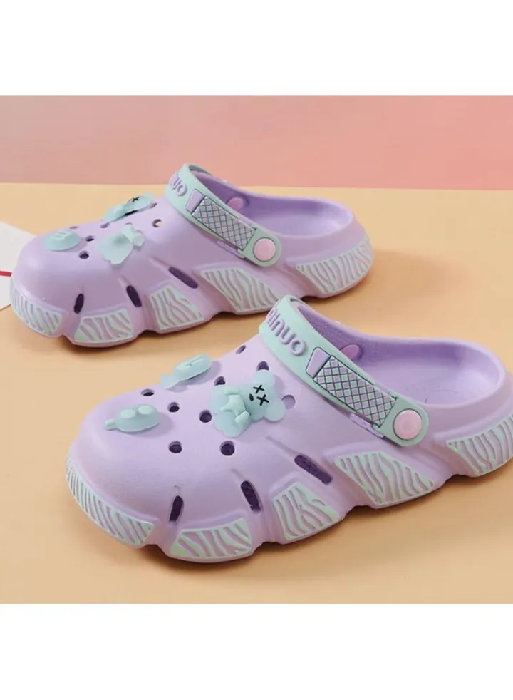 Wear Non Slip Lightweight Perforated Shoes For External Wear