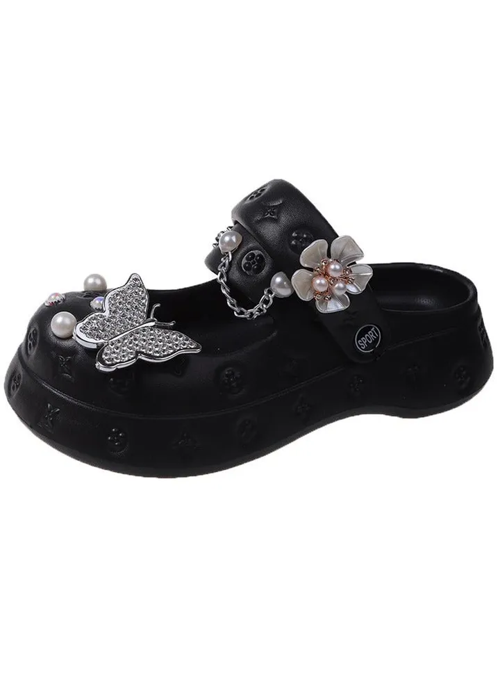 Wear Non Slip Lightweight Perforated Shoes For External Wear