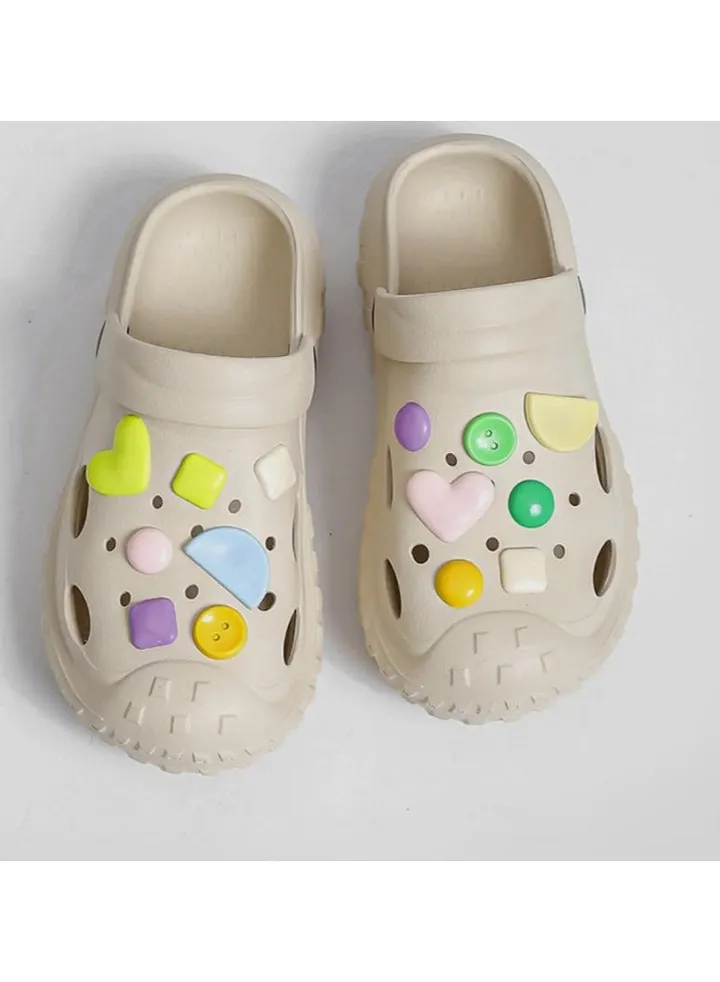 Wear Non Slip Lightweight Perforated Shoes For External Wear