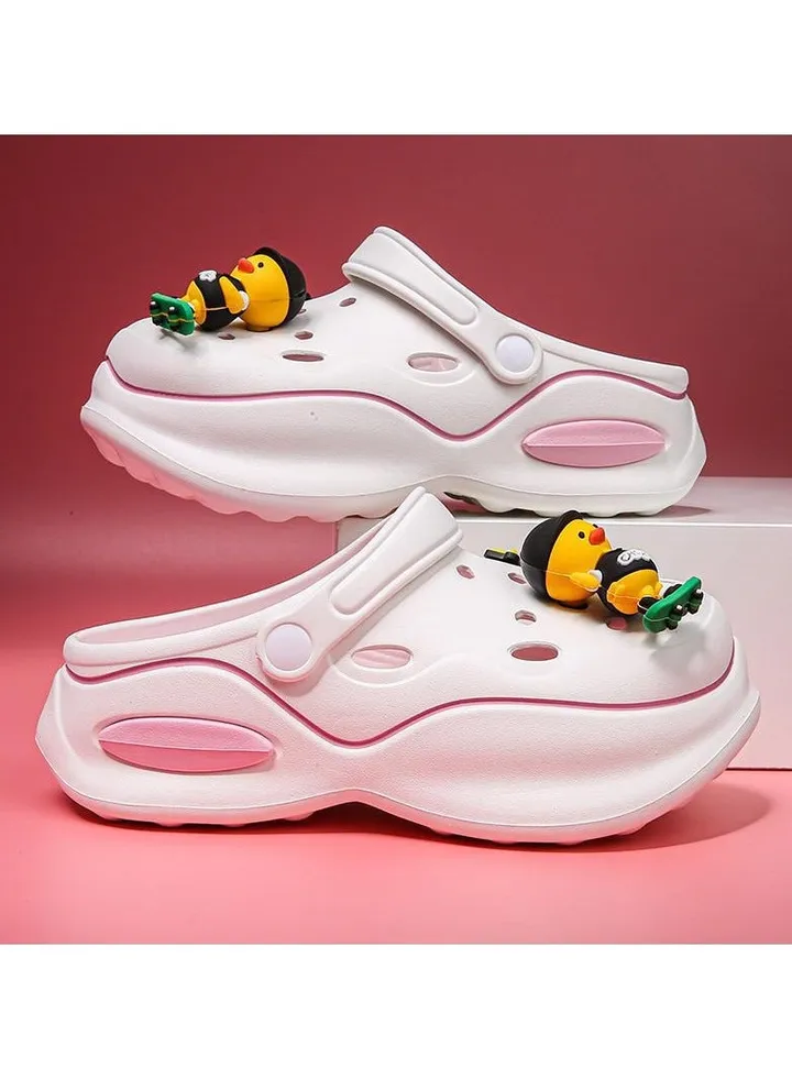 Wear Non Slip Lightweight Perforated Shoes For External Wear