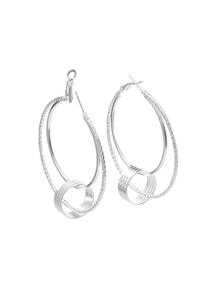 Women's hoop earrings
