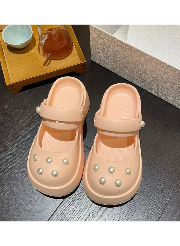 Wear Non Slip Lightweight Perforated Shoes For External Wear