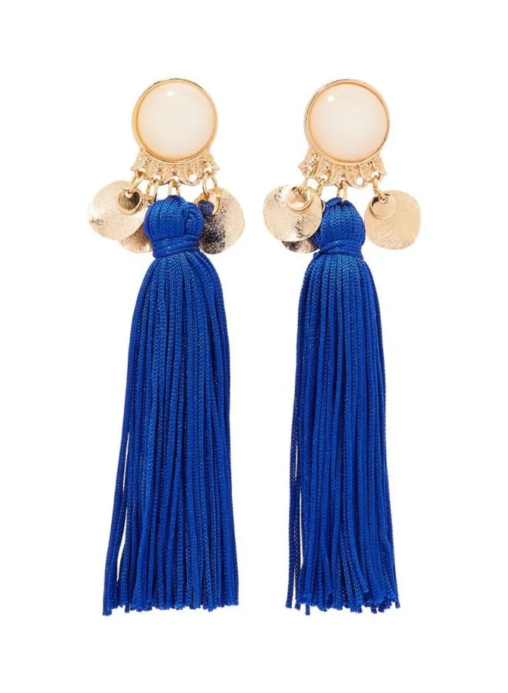 Beads Tassel Earrings