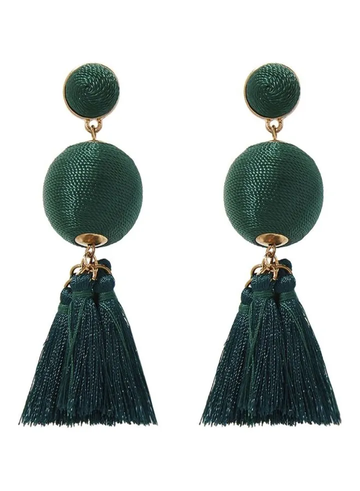 Thread Tassel Earrings
