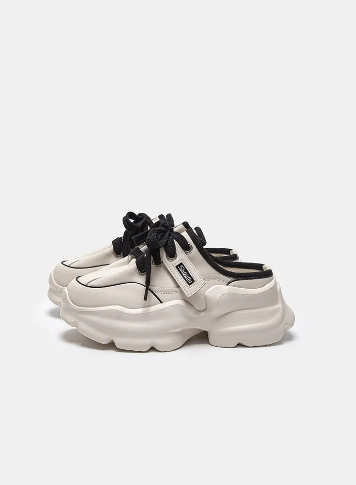 New Fashion Versatile Baotou Half Slippers