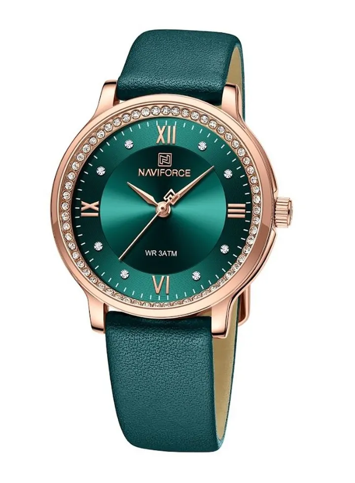 Women's Leather Wrist Watch NF5036