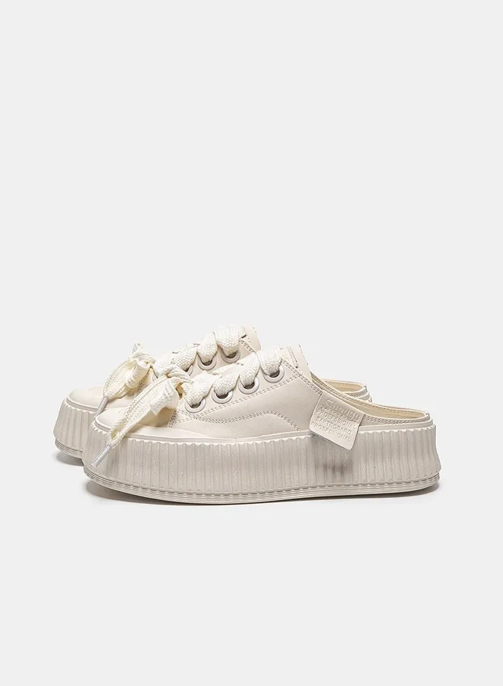 New Fashion Versatile Baotou Half Slippers