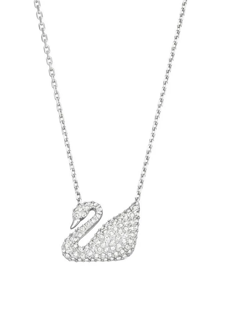 Swarovski White Iconic Swan Pendant for Women 5007735