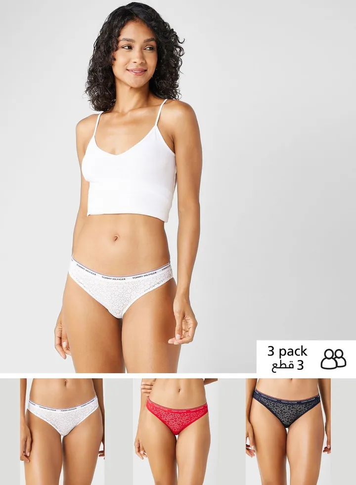 3 Pack Bikini Bottom