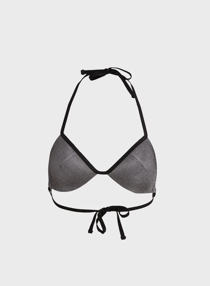 Glitter Moulded Bikini Top