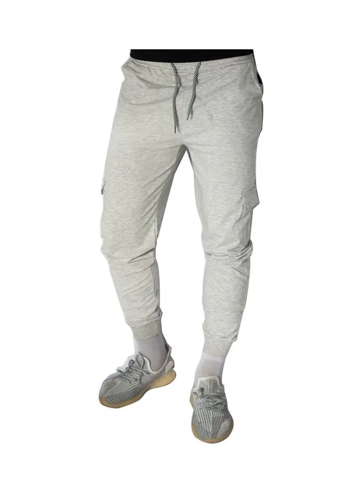Cotton Casual Sweatpants Grey
