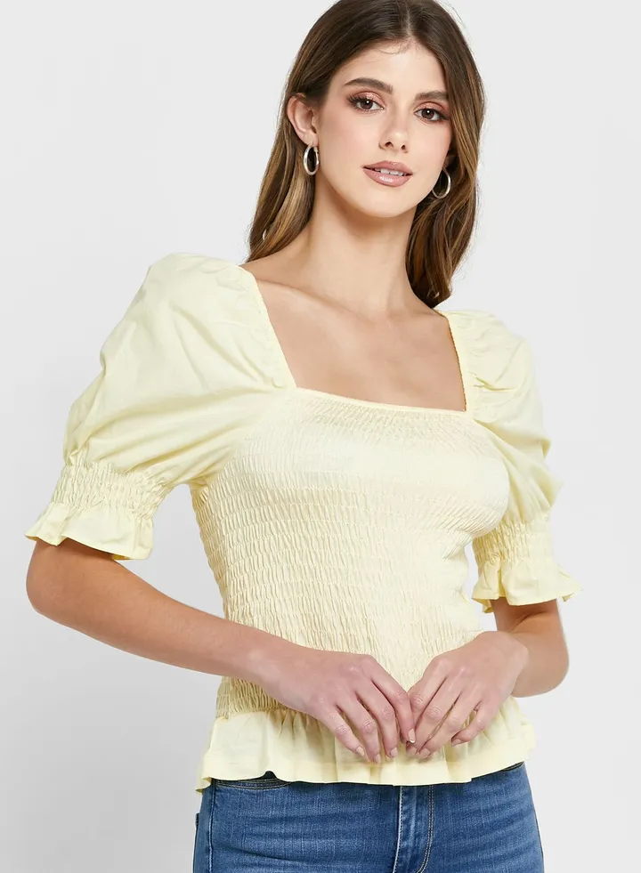 Shirred Top