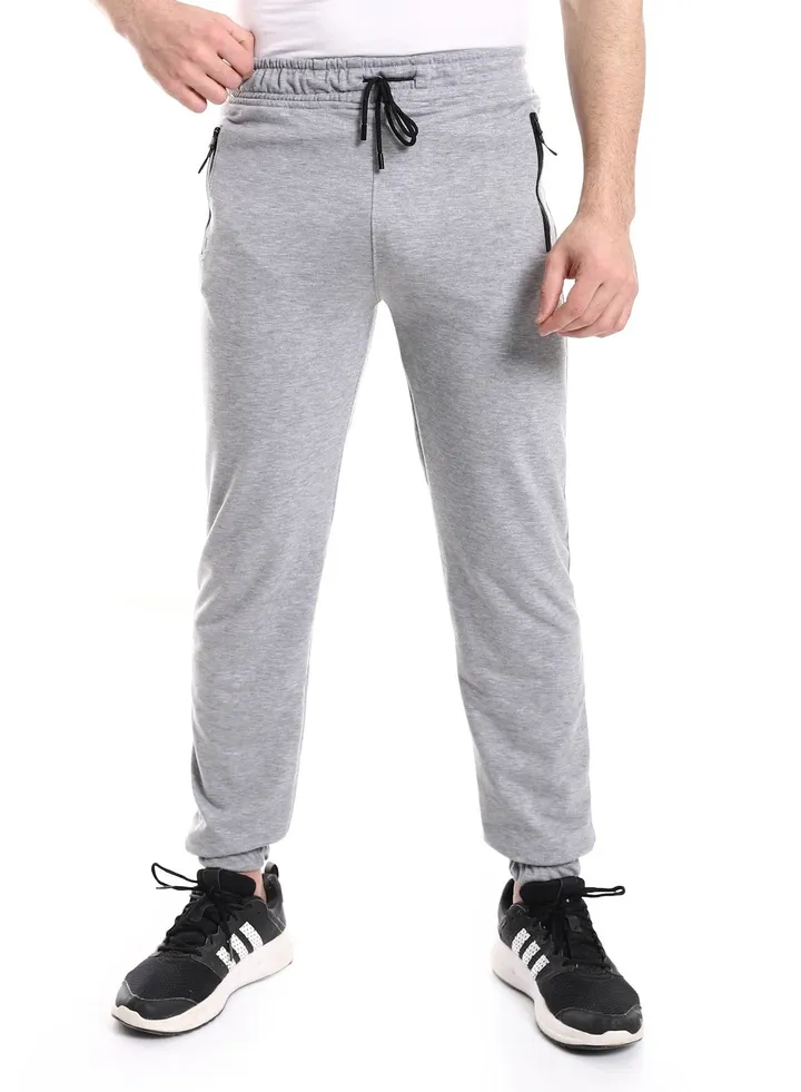 Mens Casualsweat Pants With Side Zippers