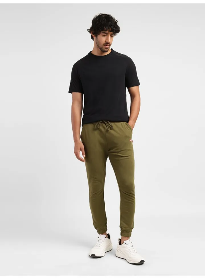 Men's Olive Regular Joggers